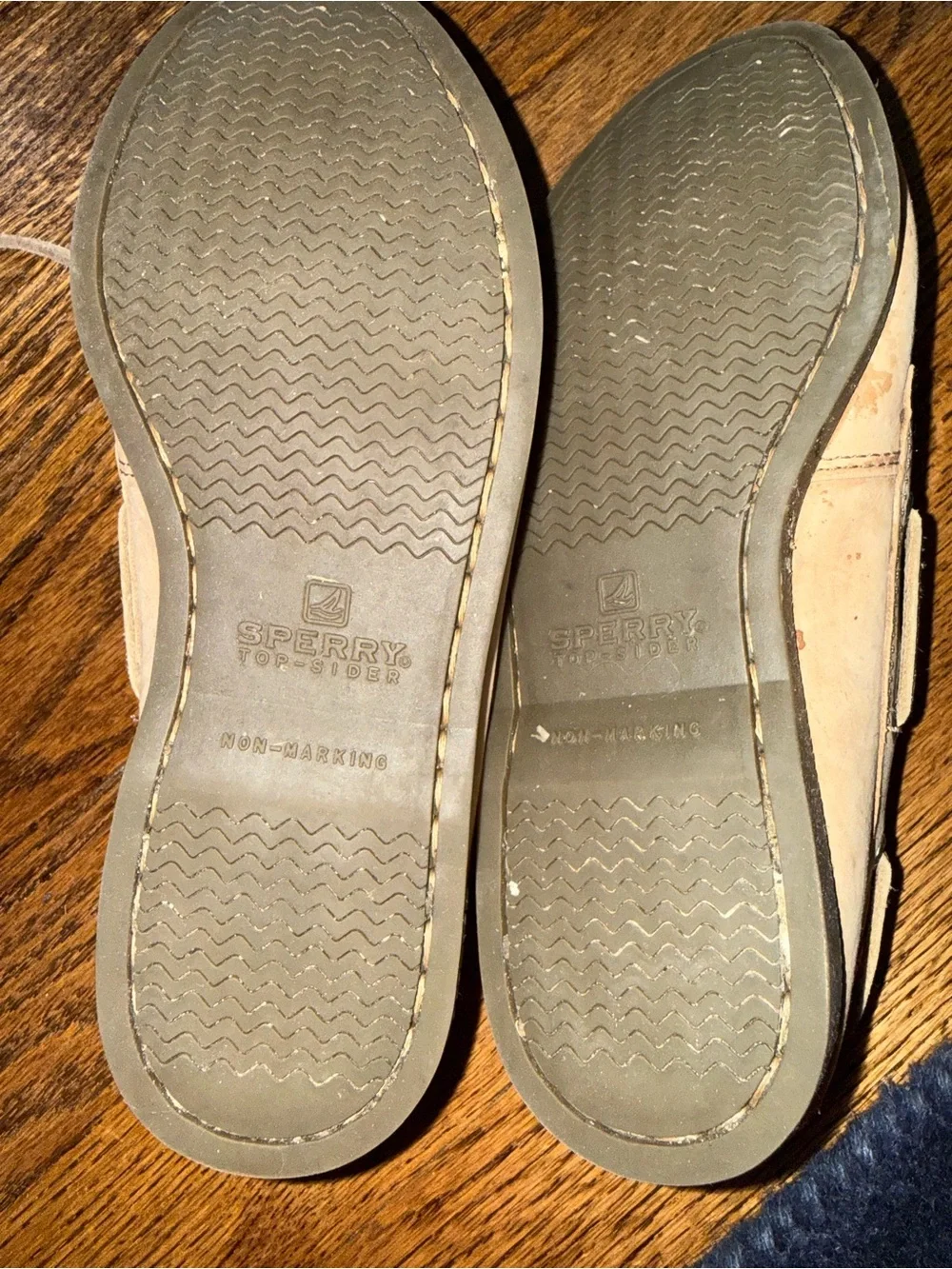 Sperry Boys Tan Suede Boat Shoes